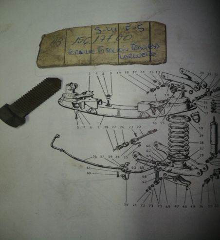 COF12 AB 15617700 TORNILLO FIJACION TRAVIESA PUENTE DELANTERO SEAT 1400 (FIG.5)