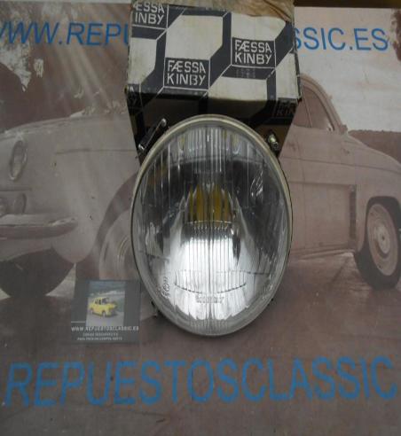 ISI02 OPTICA FARO SIMCA 1000 , 1200 ANCLAJE KIMBY REF. FE1097 FOCO EUROPEO