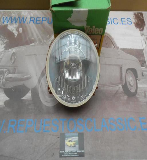 ISI04 OPTICA FARO CIBIE SIMCA 1000 , 1200 ANCLAJE C REF. VALEO 061734 FOCO EUROPEO