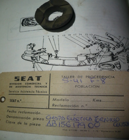 COF12 AB 15617900 ARO ELASTICO TORNILLO CENTRAL PUENTE DELANTERO SEAT 1400 (FIG. 8)