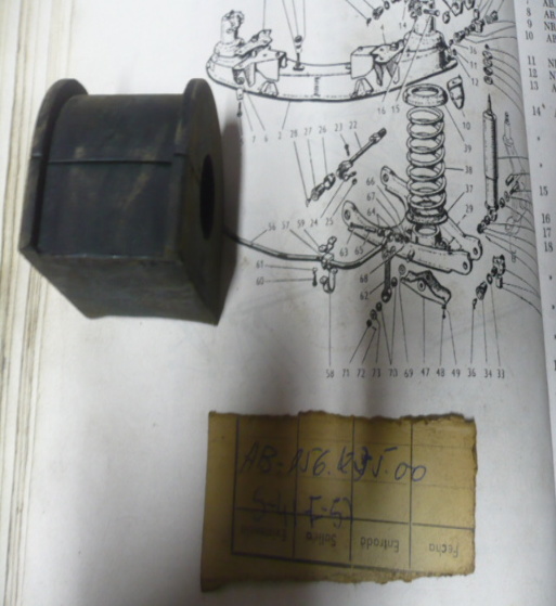 PUENTE BARRA ESTABILIDAD (FIG. 57)	SEAT 1400