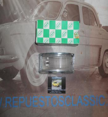 ISI52 TULIPA PILOTO DELANTERO DERECHO SIMCA 1000 2ª SERIE COLOR BLANCO - METALIZADO