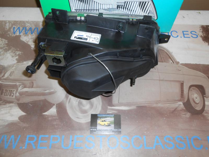 IP02 P1 FARO IZQUIERDO PEUGEOT 405 MI16 , SRI , GRI 88-->92 LUCAS LXB217 H4+H1 REGULACION HIDRAULICA