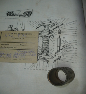 CASQUILLO CRUCETA PIVOTE MANGUETA (FIG. 32)	SEAT 1400