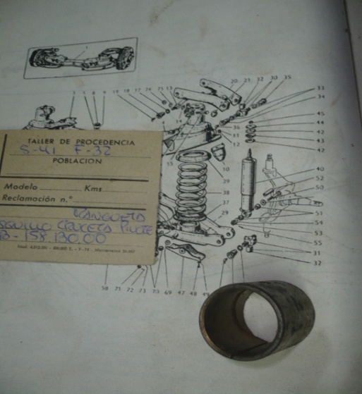 CASQUILLO CRUCETA PIVOTE MANGUETA (FIG. 32)	SEAT 1400