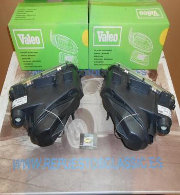 IP10P1 JUEGO FAROS H4 PEUGEOT 405 92-> VALEO 085020 / 085021 REGULACION ELECTRICA