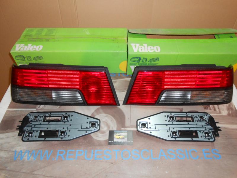 IP11 P2 JUEGO PILOTOS TRASEROS PEUGEOT 405 87->92 REF. VALEO 061339 / 061340 CON PORTALAMPARAS