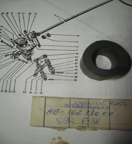 COF14 AB 16233000 CASQUILLO ELASTICO ANTERIOR PALANCA DIRECCION SEAT 1400 (FIG. 38)