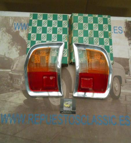 IP43 P2 JUEGO TULIPAS PILOTOS TRASEROS PEUGEOT 504 YORKA Ó GEMO