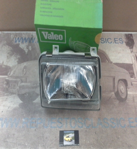 ISE61 P3/P1+PV1N2 FARO DERECHO  FOCO EUROPEO SEAT IBIZA MKI 84->91 REF. VALEO 061269 REGULACION MANUAL