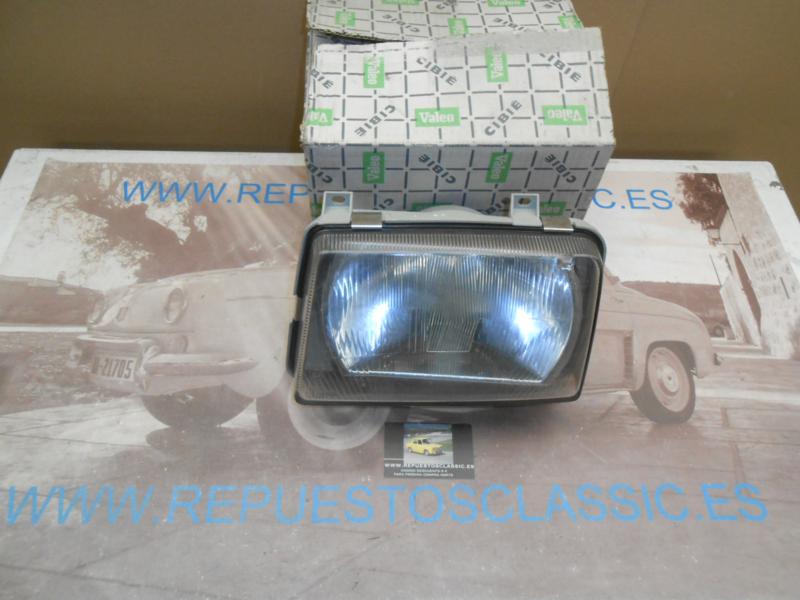 ISE63 FARO IZQUIERDO CIBIE H4 SEAT IBIZA MKI 84->91 REF. VALEO 061343 REGULACION ELECTRICA