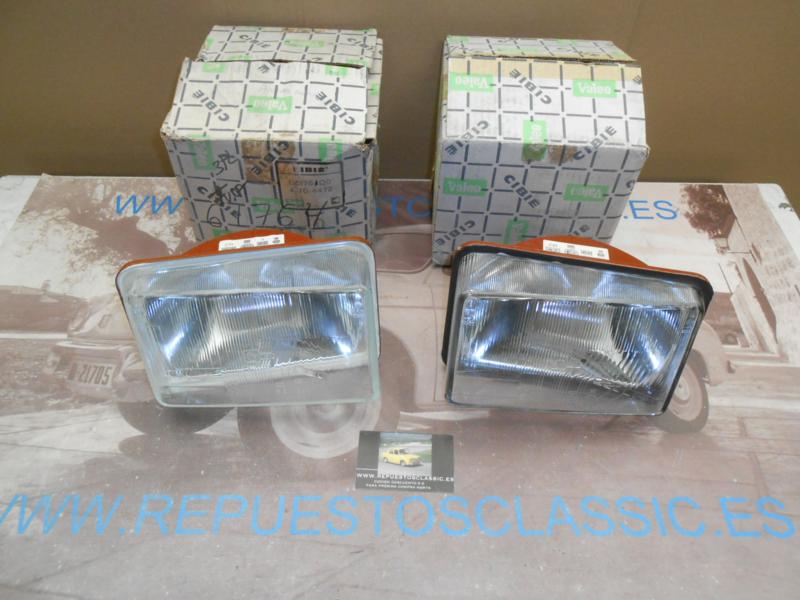 ISE74+PV1N2 JUEGO FAROS H4 SEAT FURA II 83->86, PASA-VALEO 061763/061764