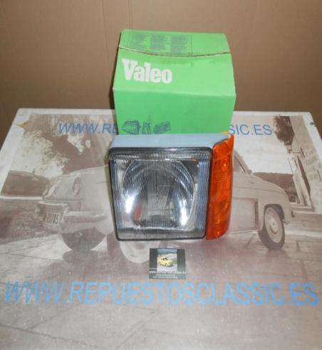 ISE77 FARO IZQUIERDO VALEO-PASA H4 SEAT PANDA , TRANS CON INTERMITENTE AMBAR REF. VALEO 029402