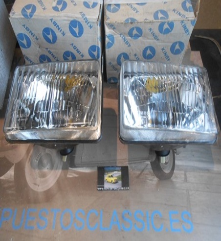 ISE131 JUEGO FAROS KINBY SEAT 1200 SPORT BOCANEGRA FOCO EUROPEO
