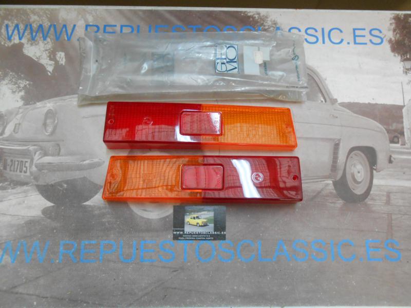 ISE135 JUEGO TULIPAS PILOTOS TRASEROS SEAT 1200 SPORT BOCANEGRA MARCA GEMO