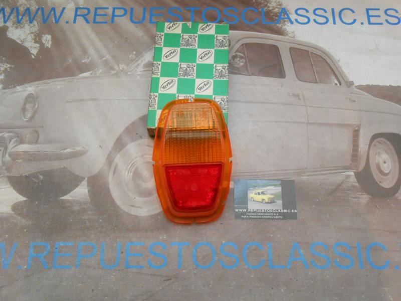 ISE149 TULIPA AMBAR PILOTO TRASERO IZQUIERDO SEAT 128 MARCA YORKA