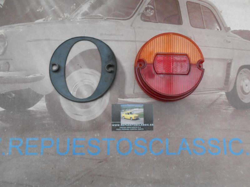 ISE165 TULIPA PILOTO TRASERO SEAT 850 BERLINA , COUPE , FERRARI 275 GTB/4 , SIATA ( SIN CERQUILLO )