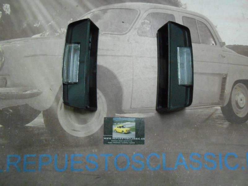 ISE229 JUEGO TULIPAS LUZ MATRICULA SEAT 131 2ª SERIE SUPERMIRAFIORI