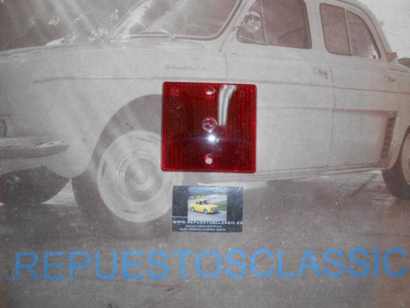 ISE259 TULIPA ROJA CENTRO PILOTO TRASERO DERECHO SEAT 132 1ª SERIE