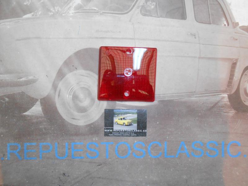 ISE263 TULIPA ROJA CENTRO PILOTO TRASERO IZQUIERDO SEAT 132 1ª SERIE
