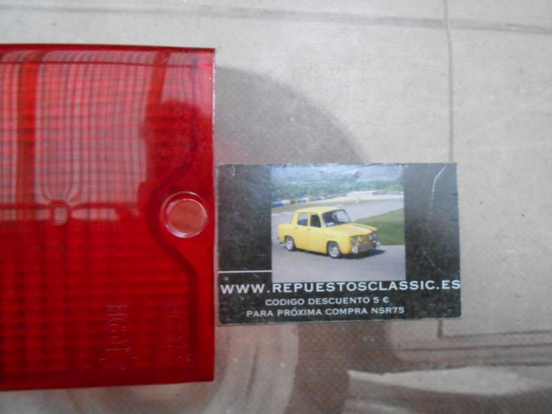 ISE316 JUEGO TULIPAS PILOTO TRASERO DERECHO SEAT 127 1ª SERIE 74->