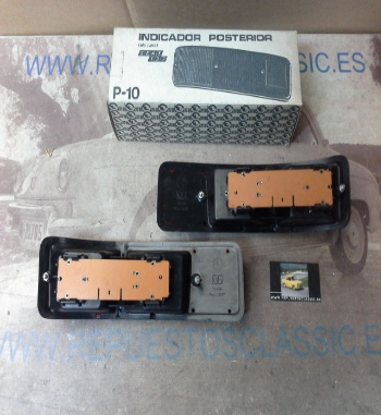 ISE321 JUEGO PILOTOS COMPLETOS TRASEROS SEAT 127 1ª SERIE