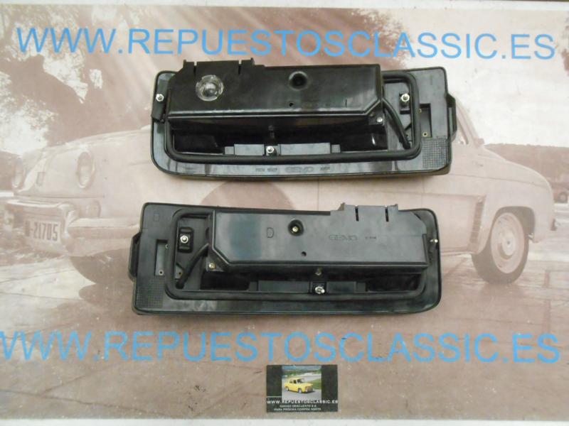 ISE343 JUEGO PILOTOS TRASEROS SEAT 127 2ª SERIE C , CL CON LUZ MARCHA ATRAS Y LUZ MALETERO
