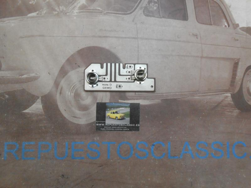 ISE350 PLACA PORTALAMPARAS PILOTO TRASERO DERECHO SEAT 127 2ª SERIE C , CL