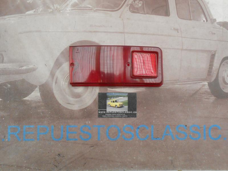 ISE354 TULIPA ROJA CON CATADIOPTRICO PILOTO TRASERO IZQUIERDO SEAT 127 1ª SERIE ->74