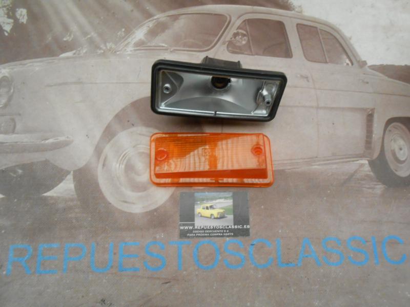 ISE377 PILOTO DELANTERO IZQUIERDO TULIPA AMBAR SEAT 133 FIAT 126 2ª SERIE 1 POLO