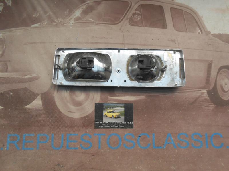 ISE393 BASE PORTALAMPARAS PILOTO TRASERO IZQUIERDO SEAT 124 1ª SERIE LADA 1200 , 1300 METALICO