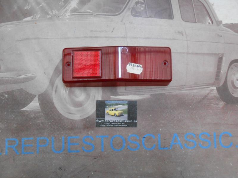 ISE403 TULIPA ROJA CON CATADIOPTRICO PILOTO TRASERO IZQUIERDO SEAT 124 D