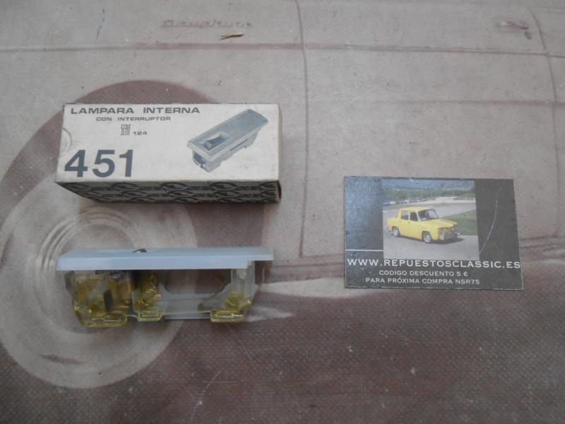 ISE407 PLAFON LUZ INTERIOR CON INTERRUPTOR SEAT 124
