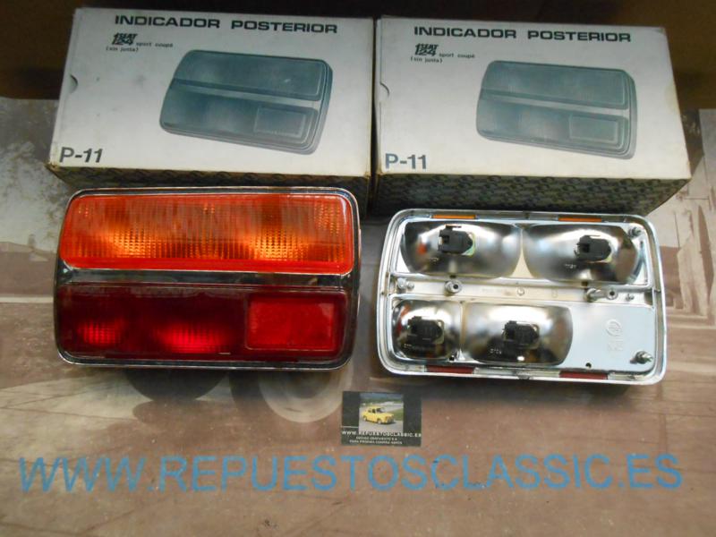 ISE417 JUEGO PILOTOS TRASEROS SEAT 124 SPORT COUPE 1600