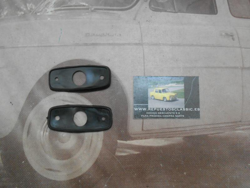 ISE424 JUEGO JUNTAS DE GOMA PILOTOS INTERMITENTES LATERALES SEAT 124 FL