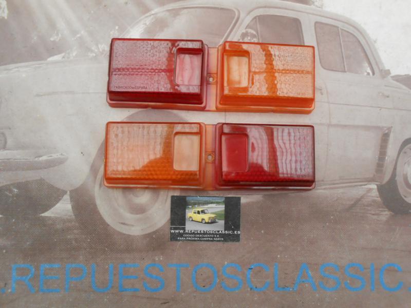 ISE469 JUEGO TULIPAS PILOTOS TRASEROS SEAT 1430 1ª SERIE
