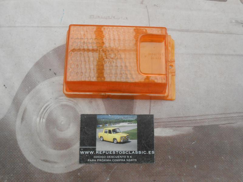 ISE472 TULIPA AMBAR INTERMITENTE TRASERO IZQUIERDO SEAT 1430 1ª SERIE