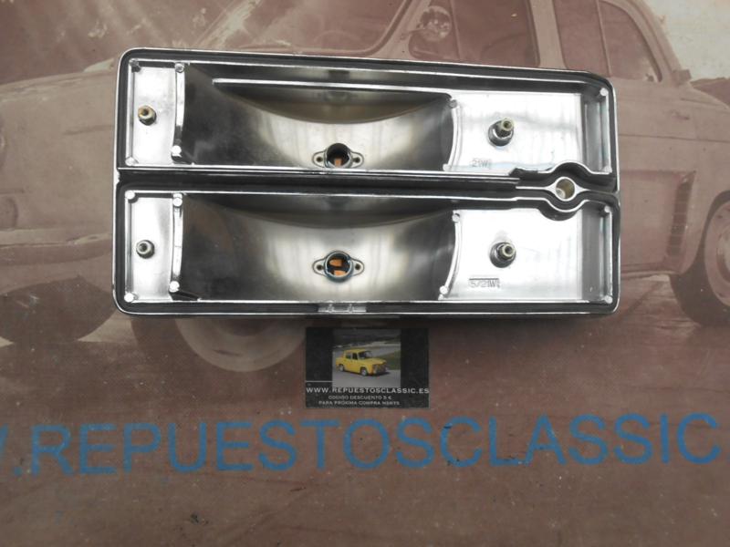 ISE481 BASE PORTALAMPARAS PILOTO TRASERO DERECHO SEAT 1430 2ª SERIE ( METALICO )