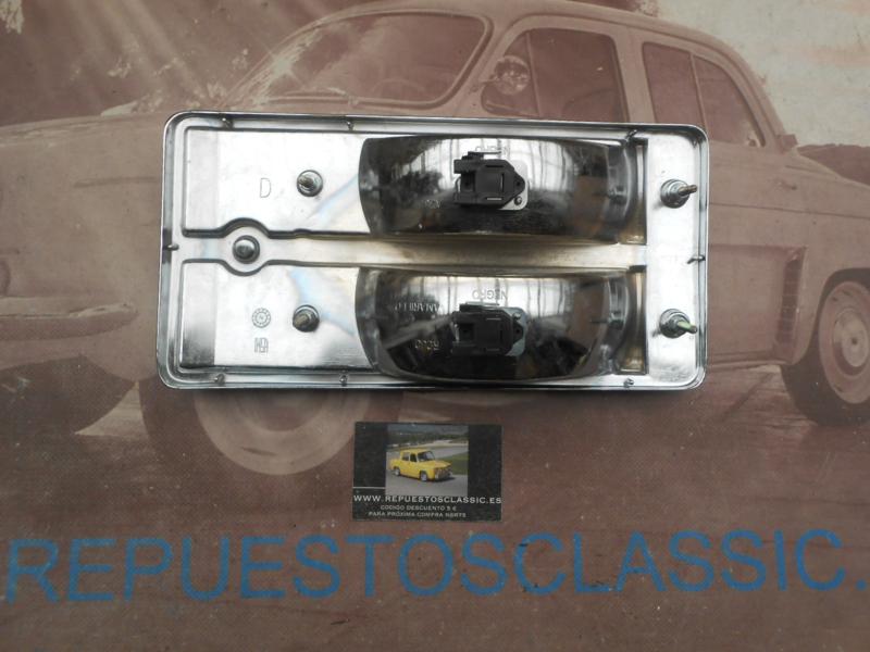 ISE481 BASE PORTALAMPARAS PILOTO TRASERO DERECHO SEAT 1430 2ª SERIE ( METALICO )