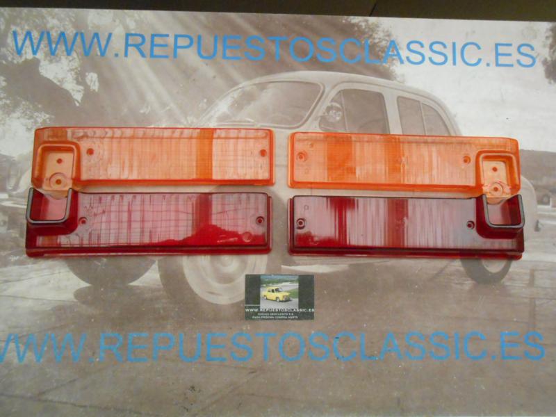 ISE482 JUEGO 4 TULIPAS PILOTOS TRASEROS SEAT 1430 2ª SERIE