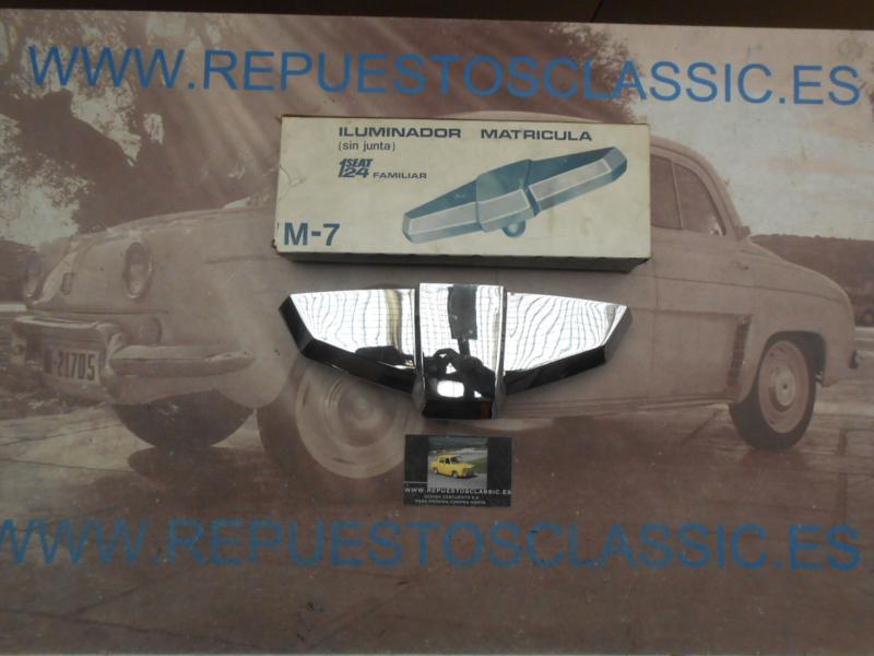 ISE488 PILOTO LUZ MATRICULA SEAT 124 y 1430 FAMILIAR ( PRIMERAS MARCAS GEMO , IMSA )