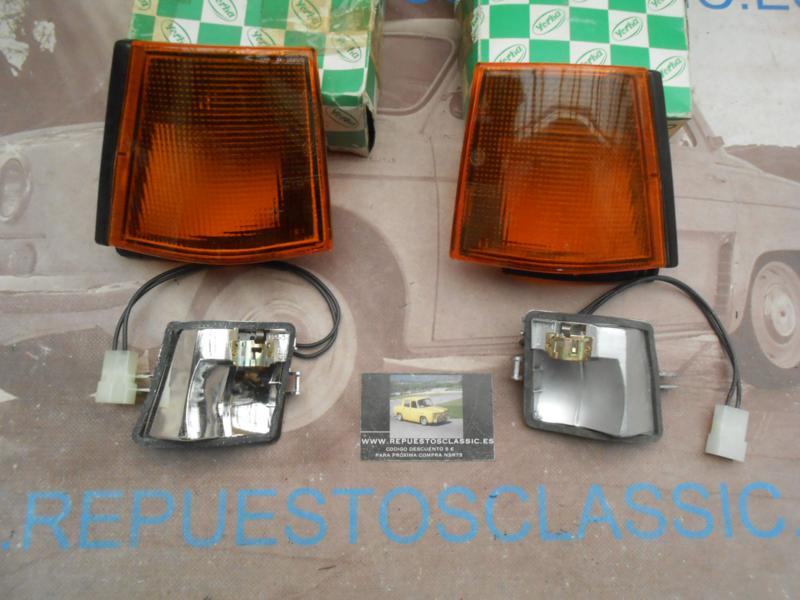 ISE533 JUEGO PILOTOS DELANTEROS SEAT FURA II ( NEGRO )