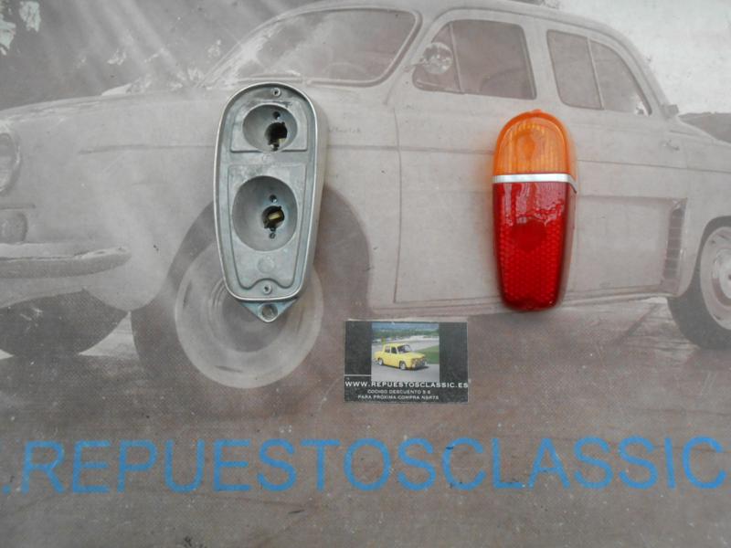ISE544 PILOTO TRASERO DERECHO SEAT 600 N , D TULIPA BICOLOR SIN JUNTAS