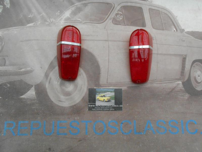 ISE545 JUEGO TULIPAS ROJAS PILOTOS TRASEROS SEAT 600 N