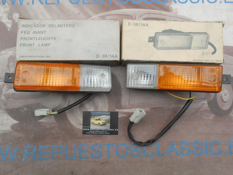 ISE653 JUEGO PILOTOS DELANTEROS LANCIA BETA COUPE , HPE GEMO D38