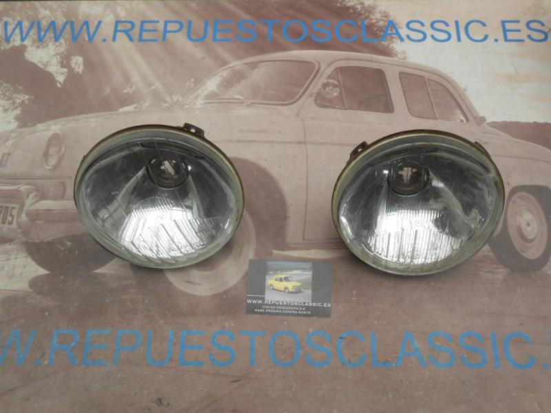 IC136 P1 JUEGO OPTICAS FAROS CIBIE H1 CITROEN DS TIBURON