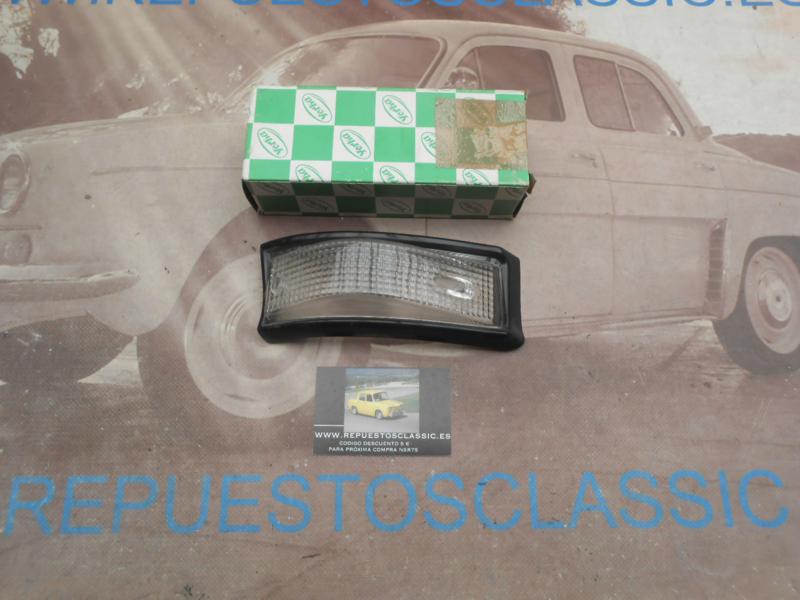 ISI64 TULIPA PILOTO DELANTERO IZQUIERDO SIMCA 1000 2ª SERIE COLOR BLANCO - NEGRO