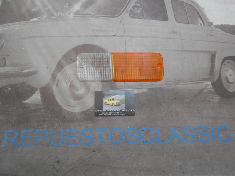 ISE661 TULIPA PILOTO DELANTERO IZQUIERDO SEAT 131 BICOLOR BLANCO-AMBAR
