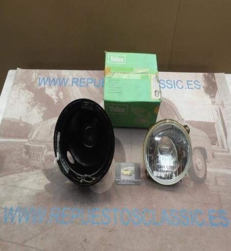 IRE01 JUEGO OPTICA FARO PASA-VALEO Y COCO RENAULT 4L , F6 REF. VALEO 061674 FOCO EUROPEO