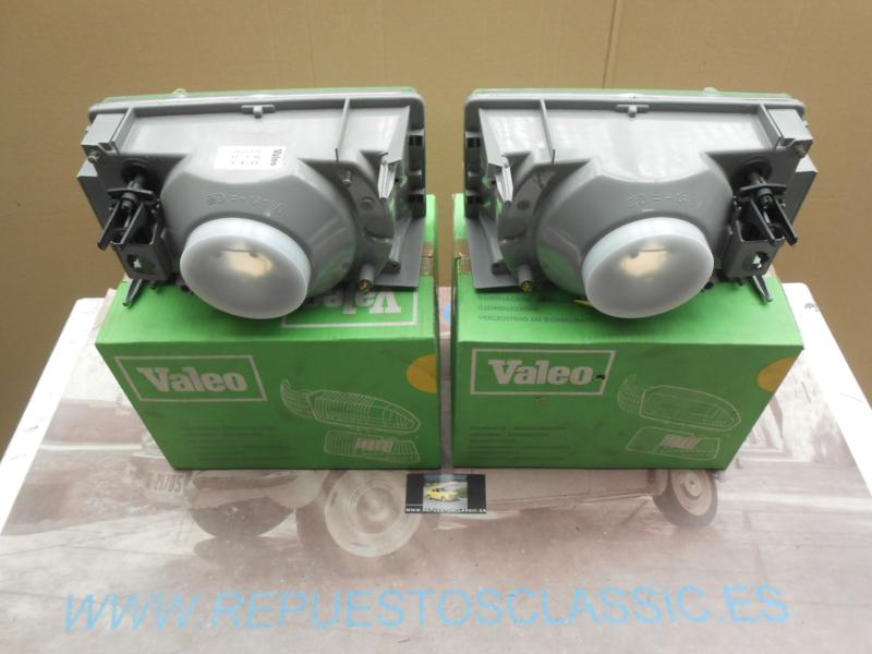 IRE14 JUEGO FAROS CIBIE - VALEO H4 RENAULT 9 I FASE ->85 REGULACION HIDRAULICA REF. 061814 / 061815